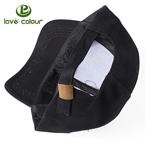 Blank custom twill cotton black dad hats 6 panel baseball caps manufacturers