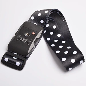Custom Travel Luggage Suitcase Strap Luggage Strap Lock