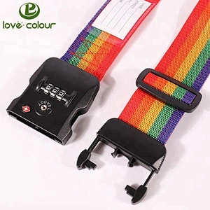 Durable Luggage Strap with Combination TSA Lock in Stock
