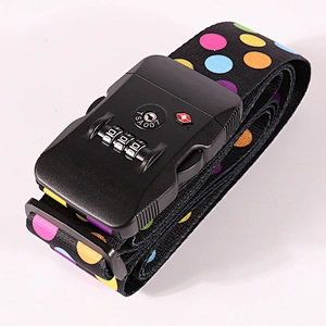 New Combination Safe TSA Luggage Suitcase Strap Belt for Wholesale