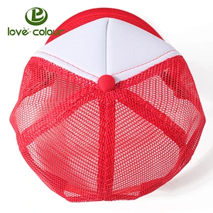 Guangzhou Manufacturer Custom Red Advertising Cap for Team