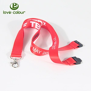 Professional Custom Neck Lanyard With Safety Breakaway Clip/breakaway keychain Strap