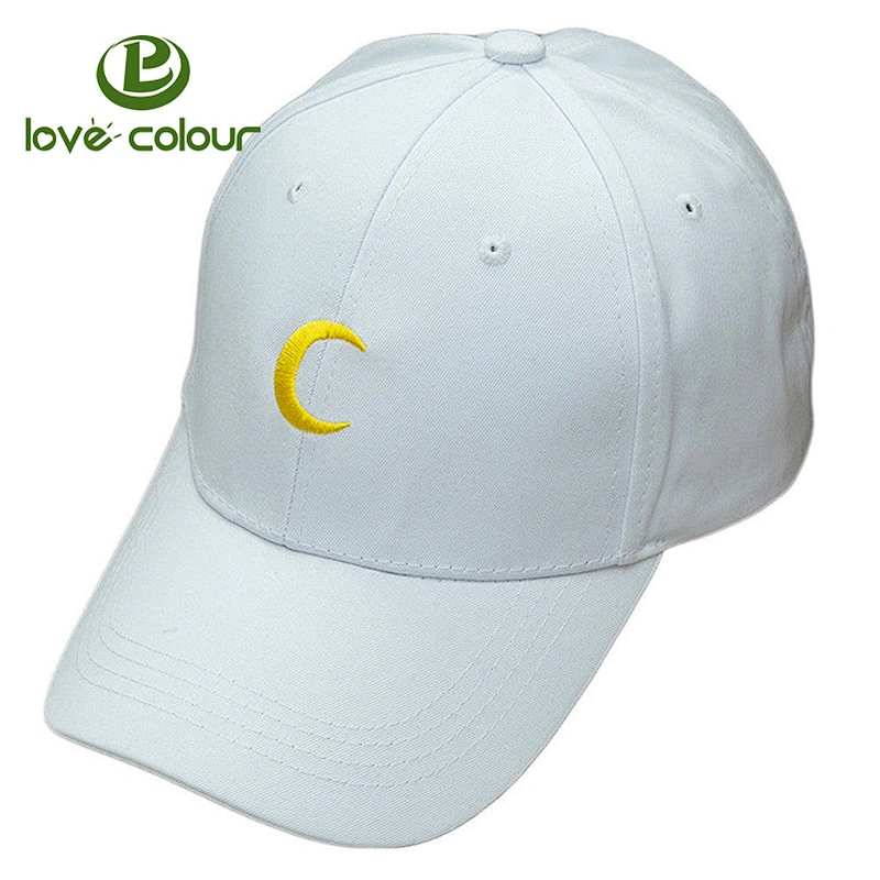 Wholesale custom cotton white outdoor sports baseball caps