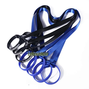 Custom Polyester Water Bottle Holder Silicone Cup Holder Lanyard