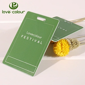 Custom Exhibition ID Card Printed PVC Plastic Card