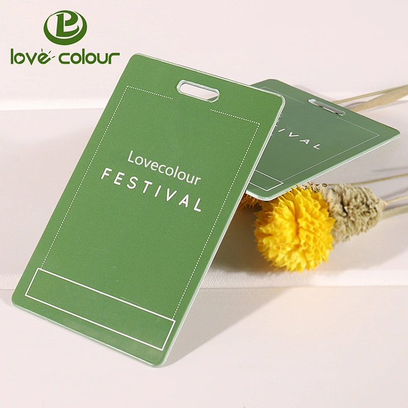 Custom Exhibition ID Card Printed PVC Plastic Card
