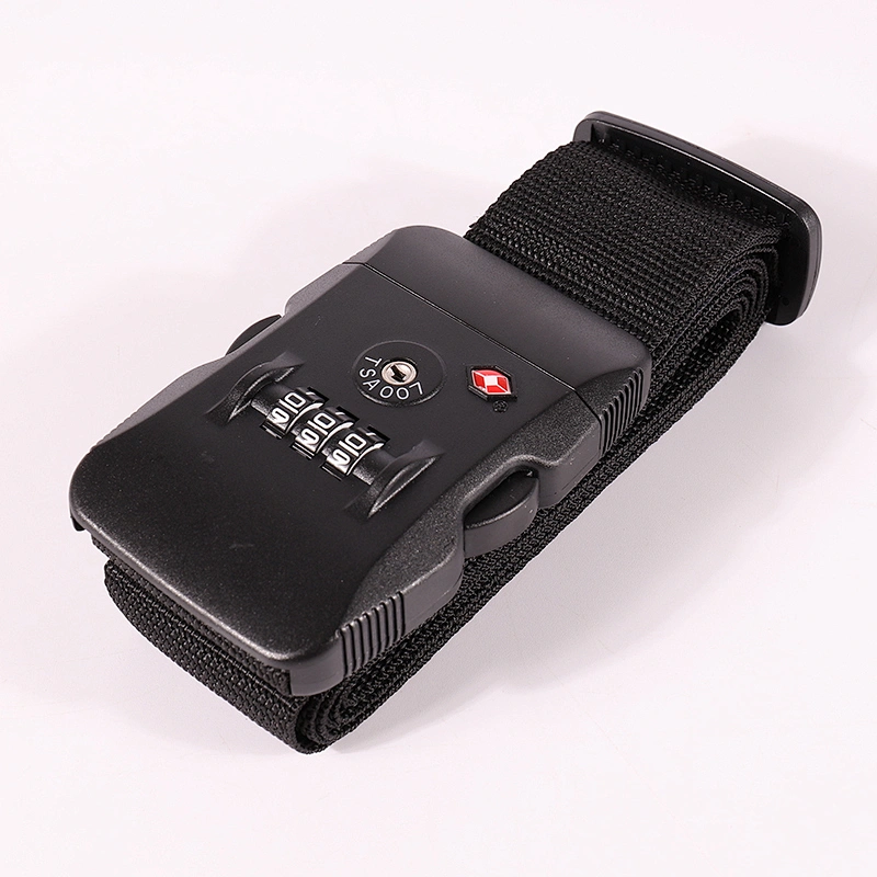 Travel Luggage Suitcase Strap Baggage Backpack Belt with Coded Lock