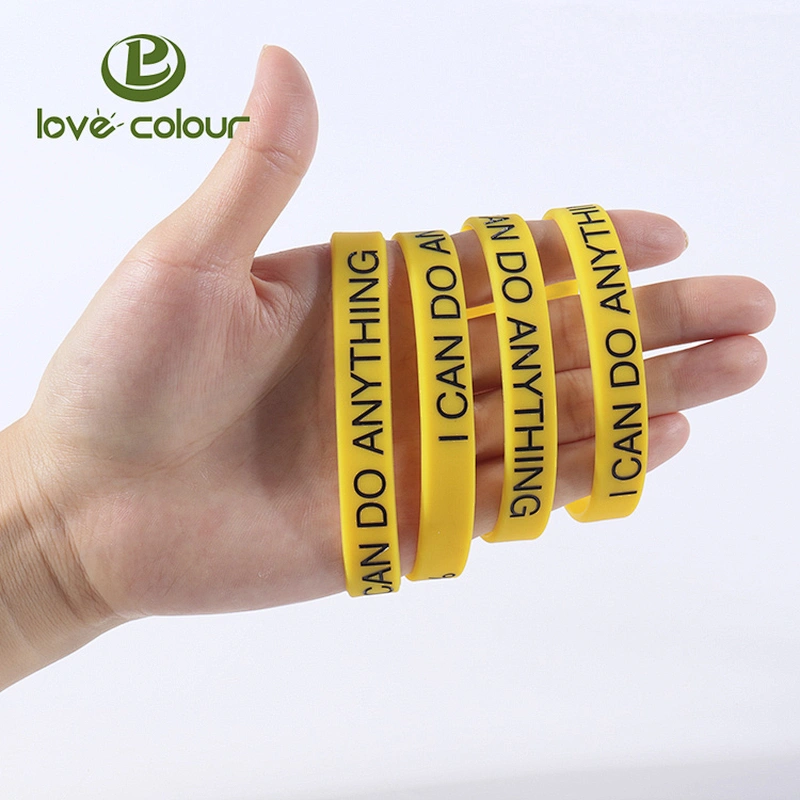 Wholesale Promotional cheapest silicone bracelets silicon wristband
