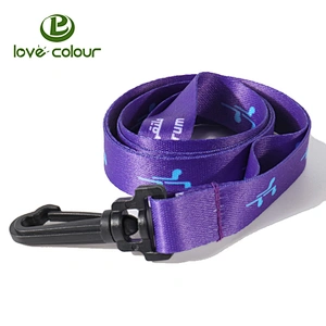 Guangzhou factory design polyester funny lanyards for keys