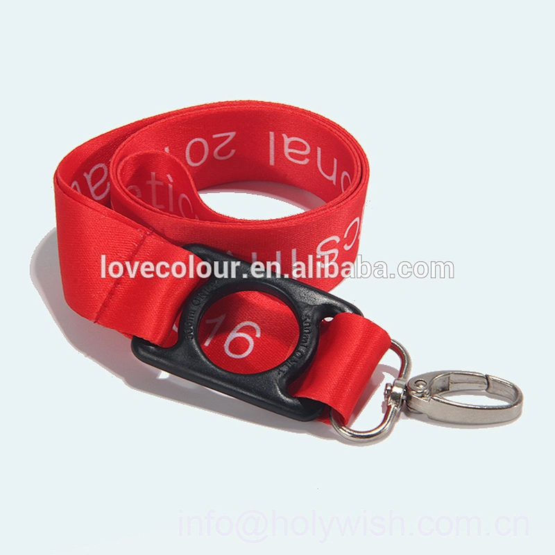 Polyester custom adjustable water bottle holder strap