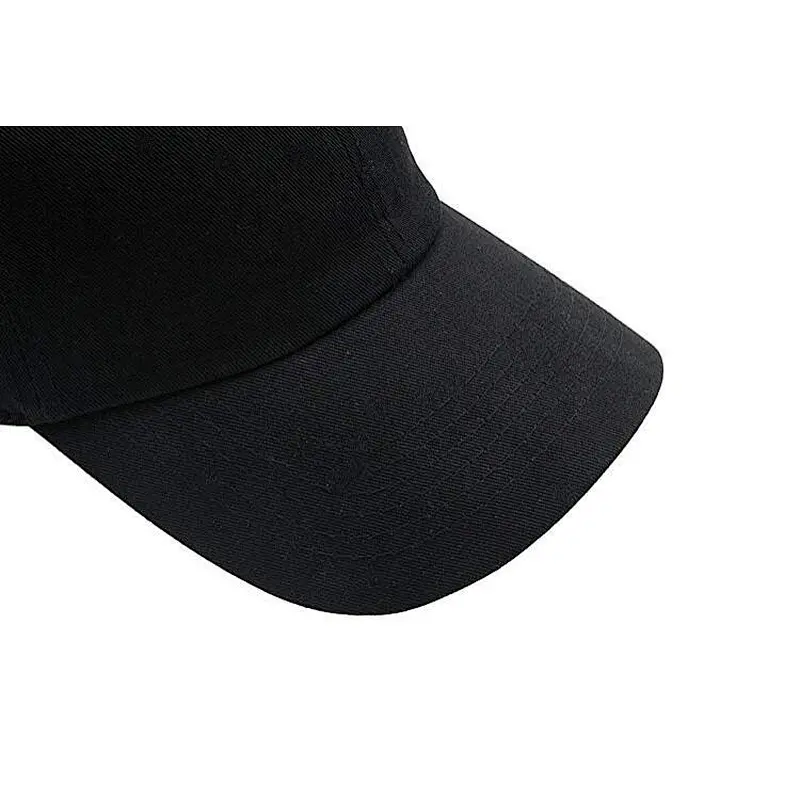 Lovecolour Factory Custom 100% Cotton Black Color Baseball Fashion Golf Cap Hat