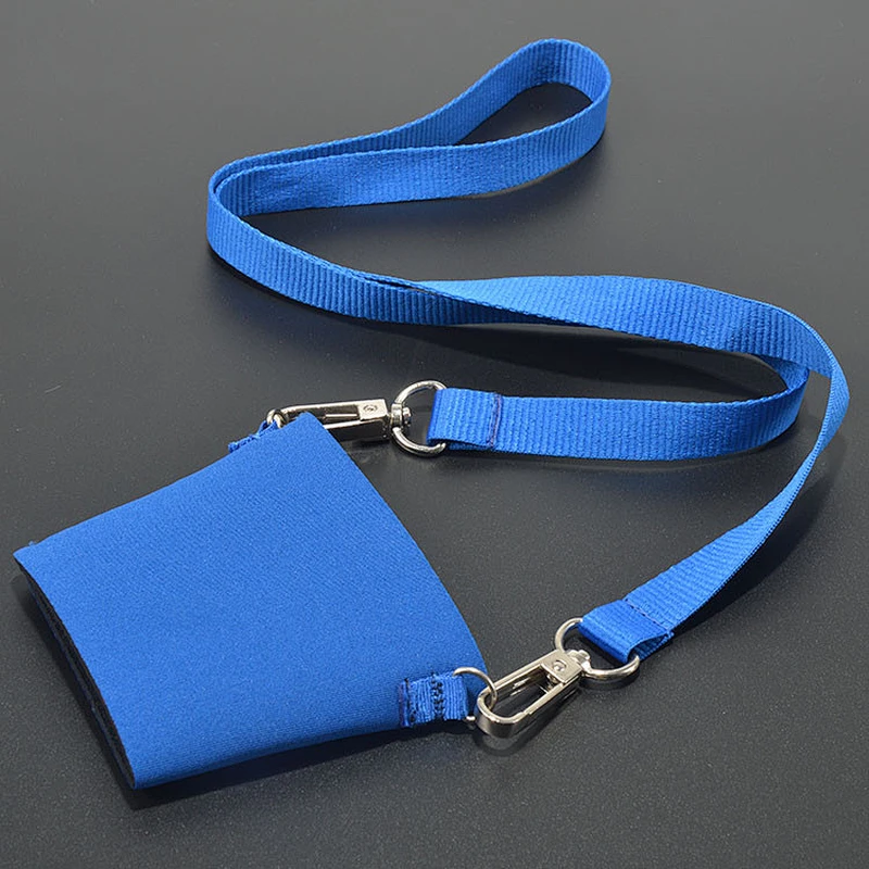 Custom beer festival lanyard with event logo for promotion