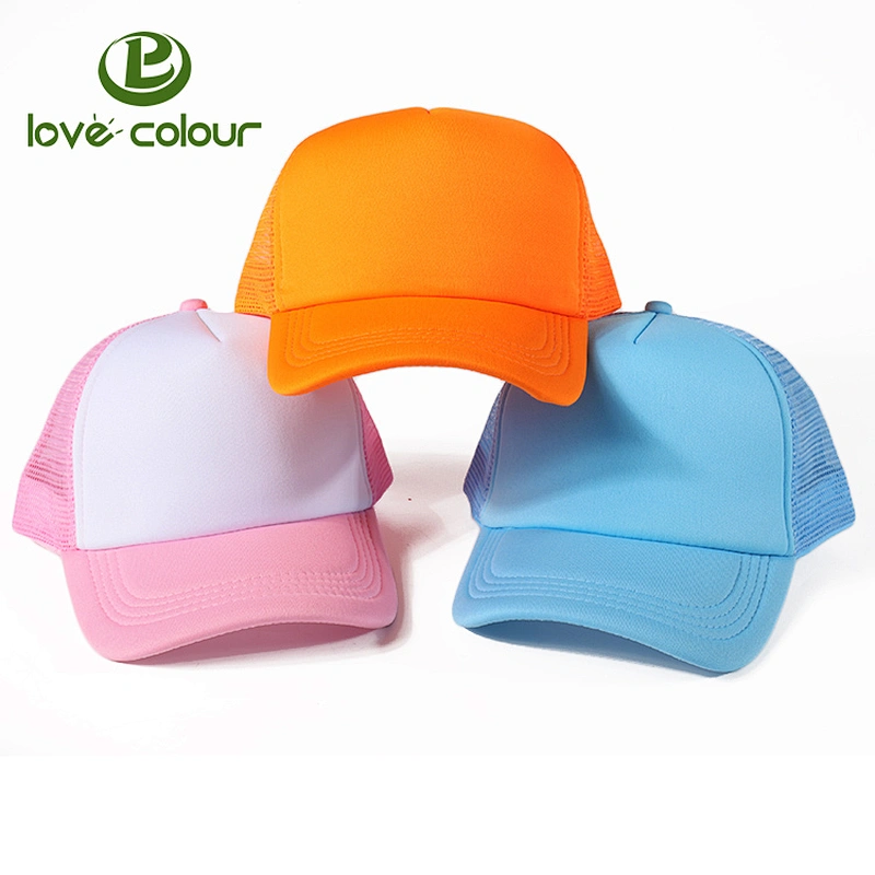 Good selling white and pink mesh baseball cap for wholesale