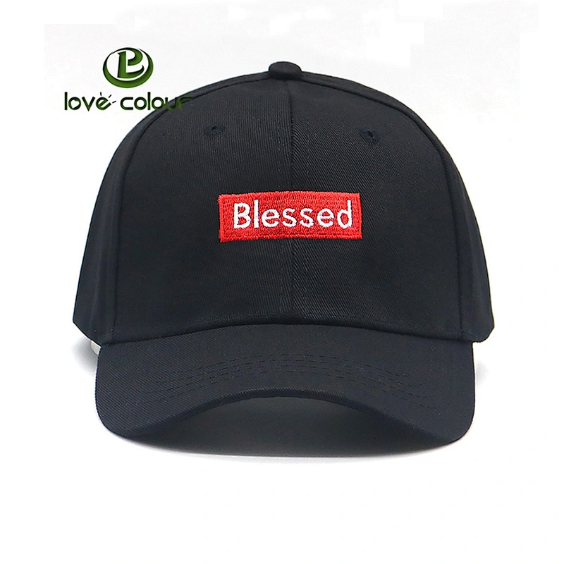 Custom Unisex Cotton Embroidery Sports Hats Adjustable Baseball Caps