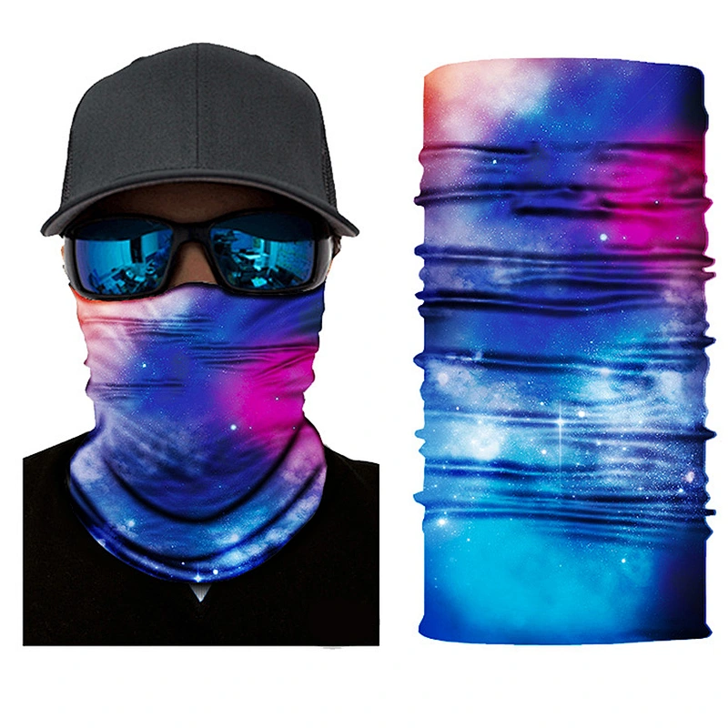 UV Dust Outdoors Yoga Running Party Festivals Sports Seamless Bandanas Headband Face Mouth Cover Bandanas