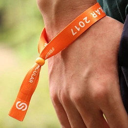 Custom print logo wristbands bracelet for events & promotion gift