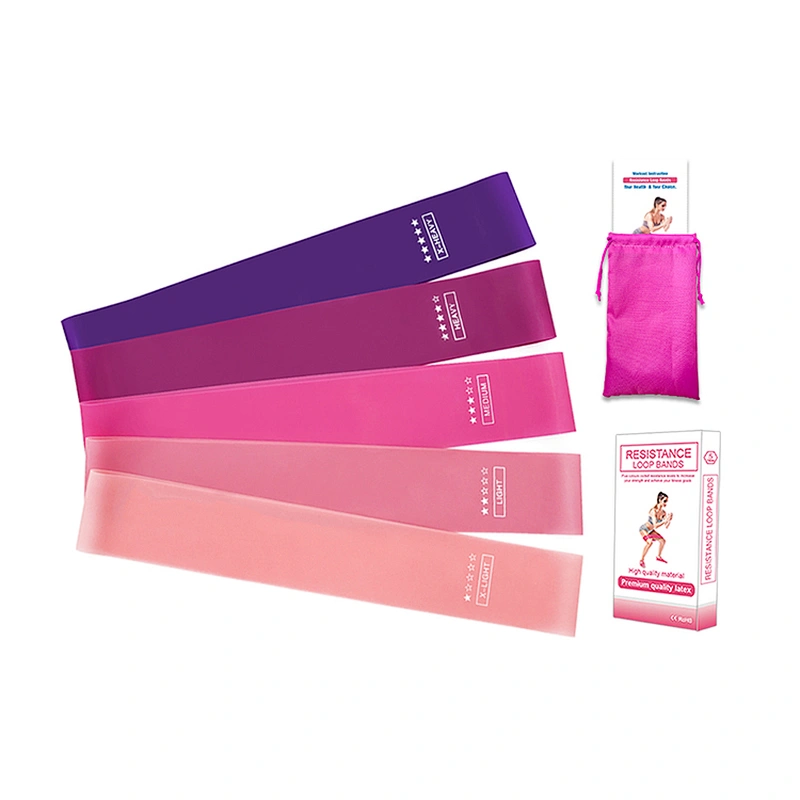 Fitness Rubber Elastic Resistance Band for Yoga Workout