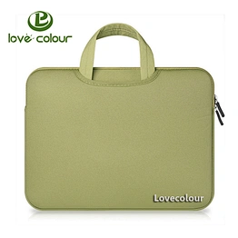 Custom Print Soft Neoprene Laptop Bag Netbook Sleeve