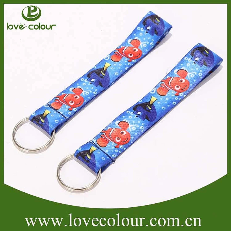 Order custom high quality animal print keychain lanyard