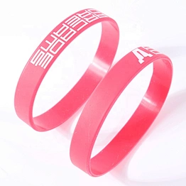 Custom silicone wristbands bracelet with printing logo for promotion event