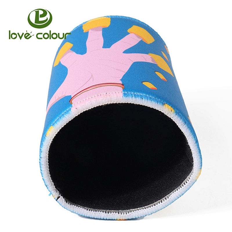Custom Multi Color Insulated Neoprene Beer Bottle Cooler Bag Sleeve