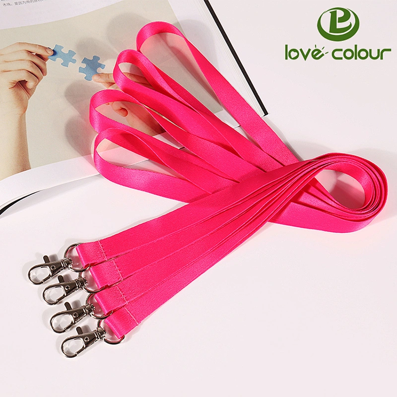 Wholesale price polyester blank lanyards for promotional events with card holder
