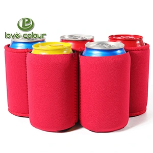 Promotional Custom Logo Printed Neoprene Stubby Beer Can Bottle Coolers