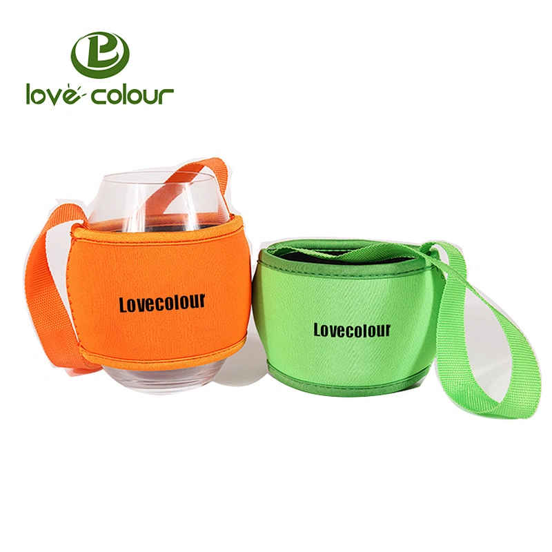 Customized Wine Glass Holder Short Lanyard China Wholesale