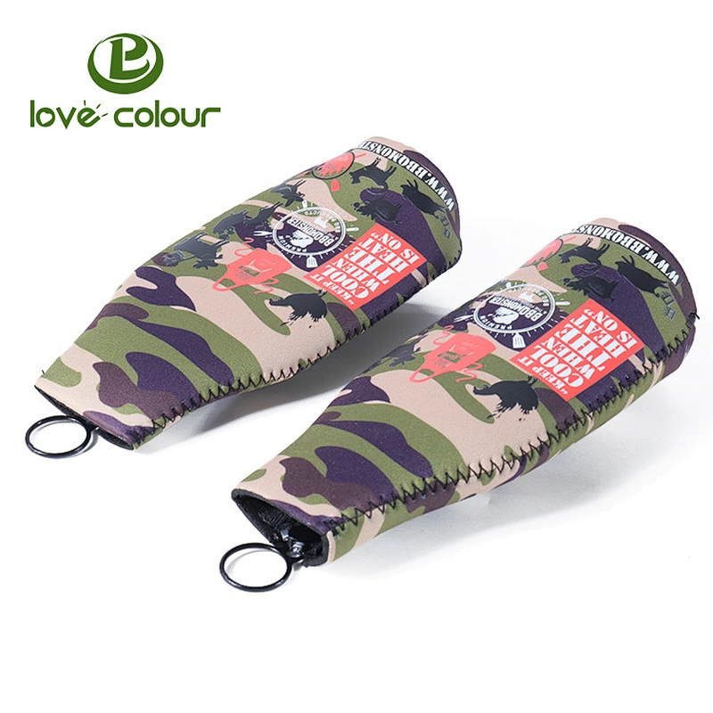 Custom Camouflage Beer Bottle Cooler Neoprrene