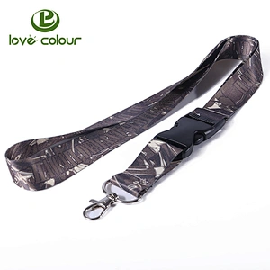 Company meeting using leather id card holder lanyards custom printed