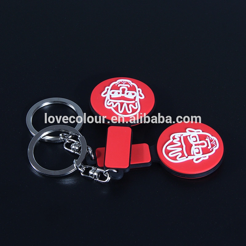 Silicone keychain customized your own logo