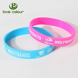 Promotion eco-friendly custom silicone sport wristbands with logo