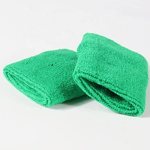 Embroidered Terry Custom Cotton Sweat Wristband Wrist Sweatband