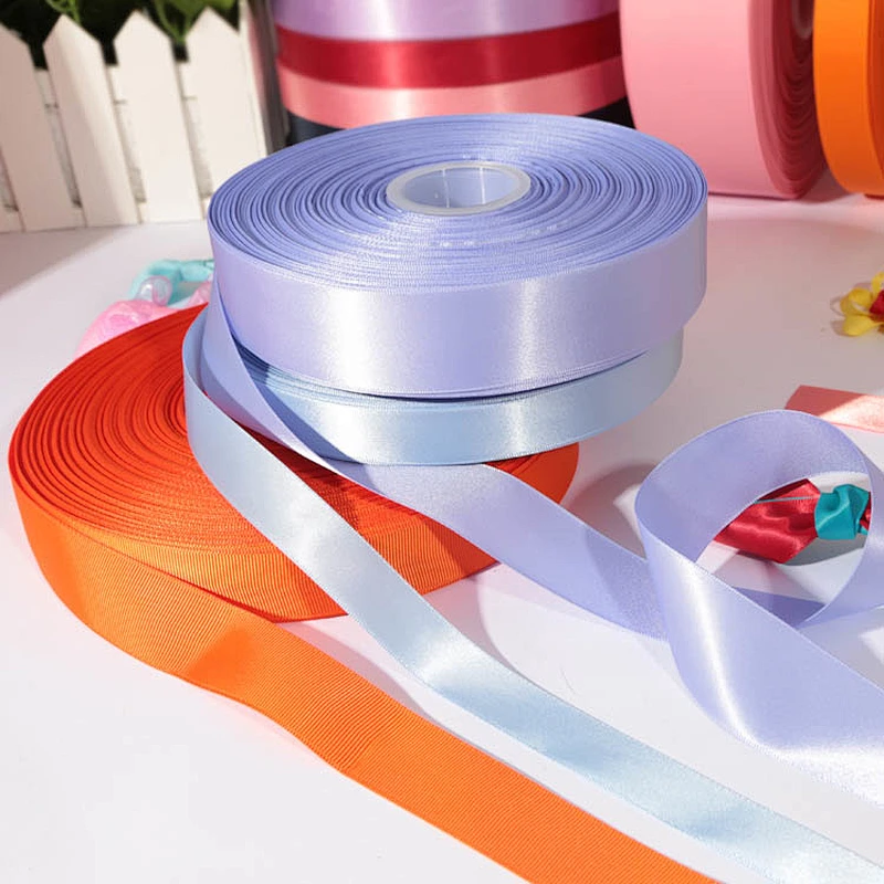 Custom color 2 inch wide ribbon
