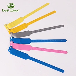 One time use customized printing waterproof vinyl pvc paper ticket wristbands