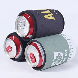 Custom stubby holder neoprene insulated can cooler for birthday party