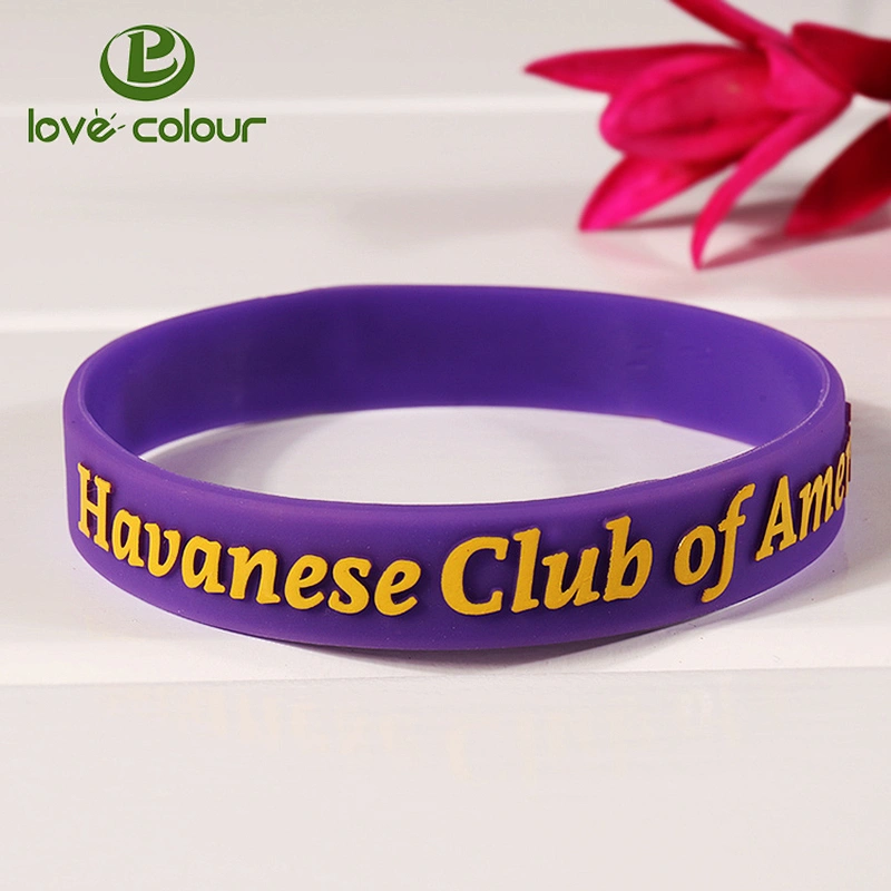 Wholesale cheap custom silicone material glow in the dark wristbands for event