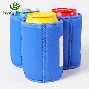 Soft Neoprene Beer Can Bottle Cooler Holder Sleeve Bag