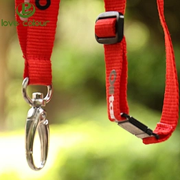 Lanyard Aluminium Metal Hook /Adjustable plastic buckle/ lanyard safety breakaway buckle
