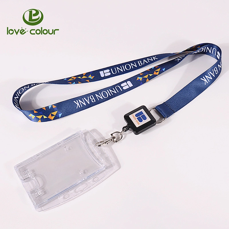 Polyester Sublimation Printing Id Badge Lanyards for Wholesale