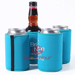 Promotional Neoprene Can Cooler Beer Stubby Holder Bottle Sleeve Bag