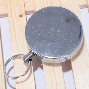 Custom metal retractable badge reels with clip