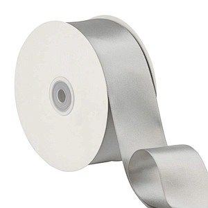 Soft and Silky Double Face Solid Satin Ribbon Roll Pink
