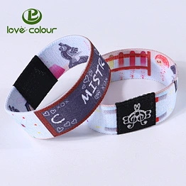 Top quality promotion new style elastic wrist bands for sport event