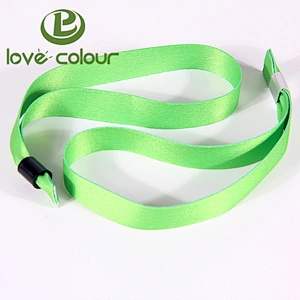 Factory customized event polyester wristbands cloth bracelet from Guangzhou