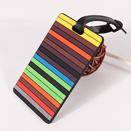 Custom Colored Luggage Tags