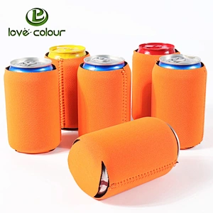 Insulated Stubby Holder Custom Logo Printing Neoprene Can Cooler Bag Sleeve