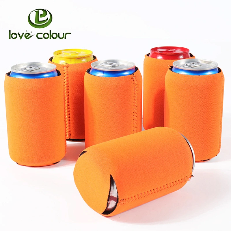Insulated Stubby Holder Custom Logo Printing Neoprene Can Cooler Bag Sleeve