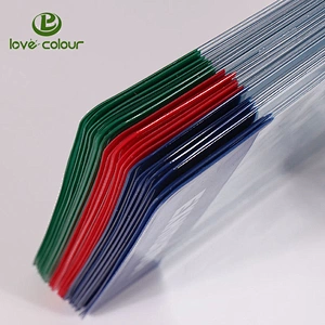 Plastic PVC waterproof id name badge holder