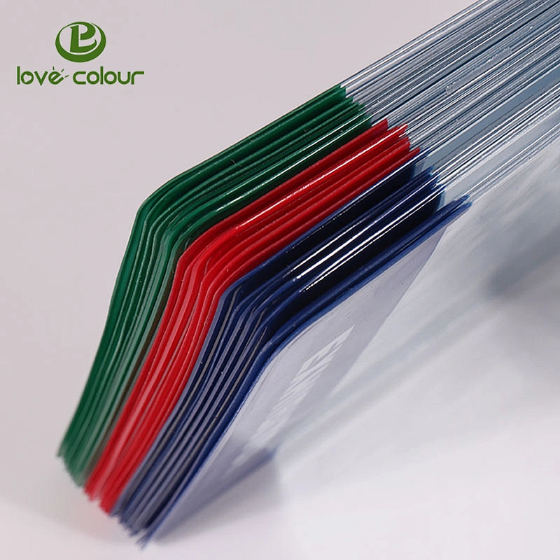 Plastic PVC waterproof id name badge holder